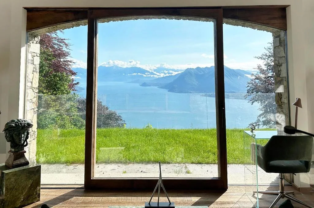 Private Luxury Spa & Silence Retreat with Spectacular View over the Lake Maggiore