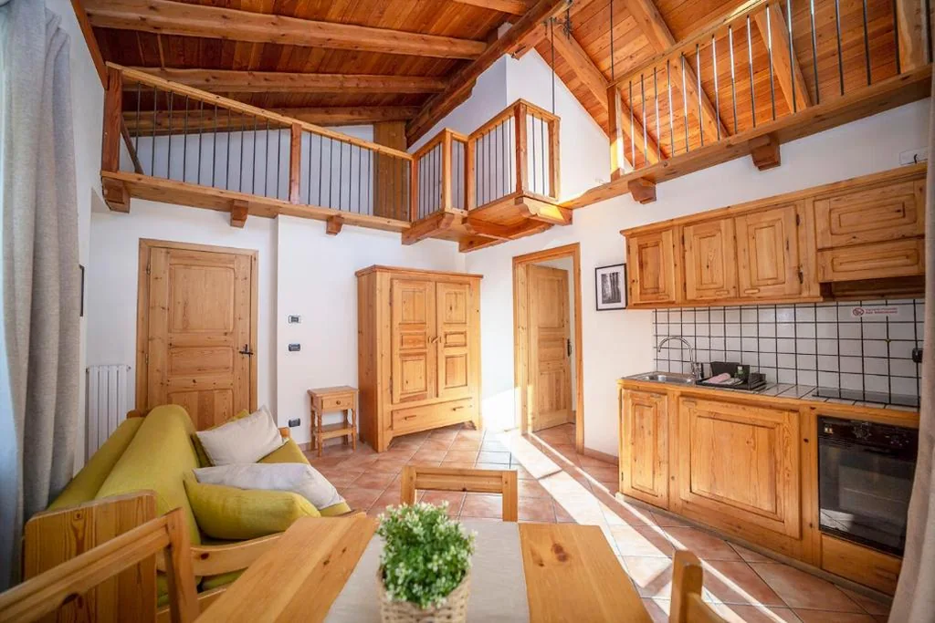 Residence Cascina Genzianella a Oulx, in alta Val di Susa