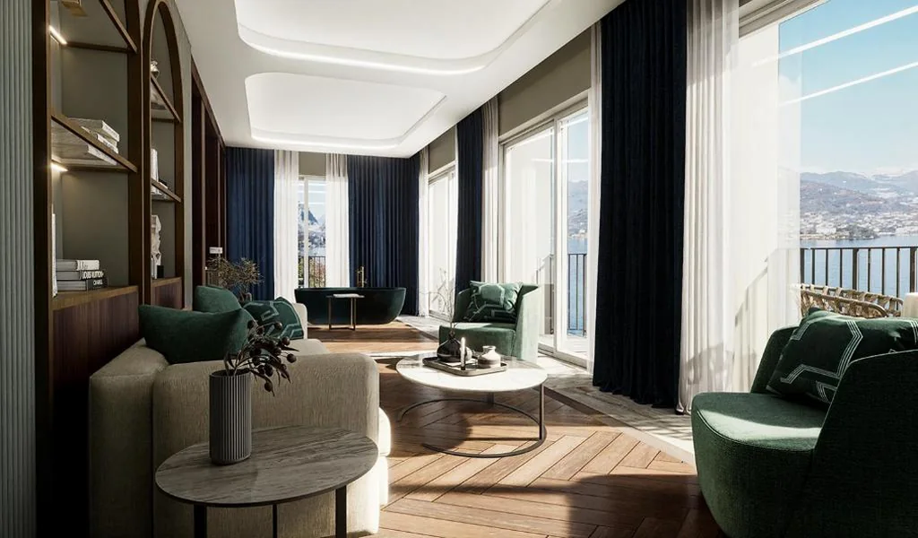 Senior Suite Fashion with Lake View — Grand Hotel Bristol
