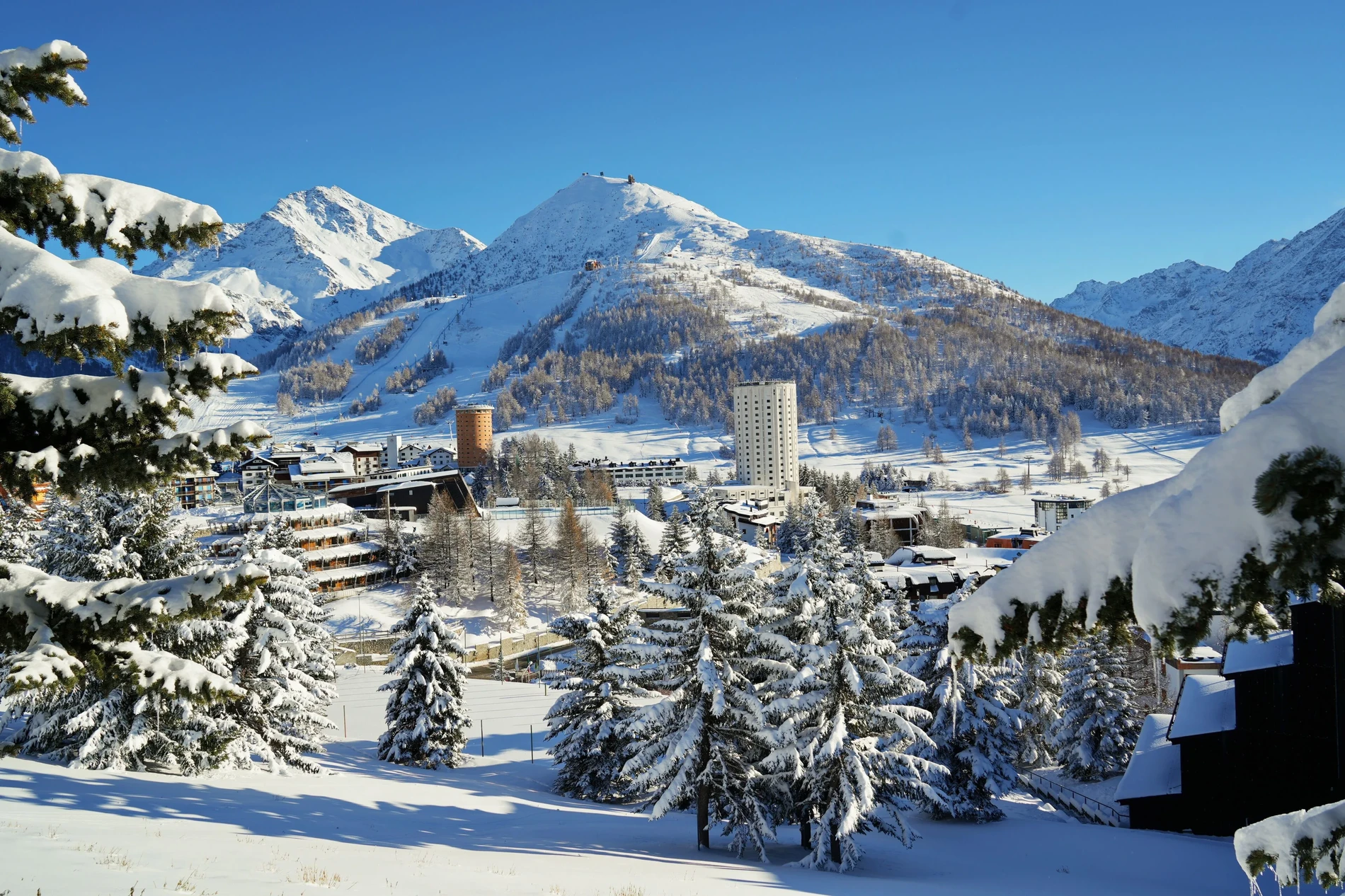 Le piste della Via Lattea a Sestriere