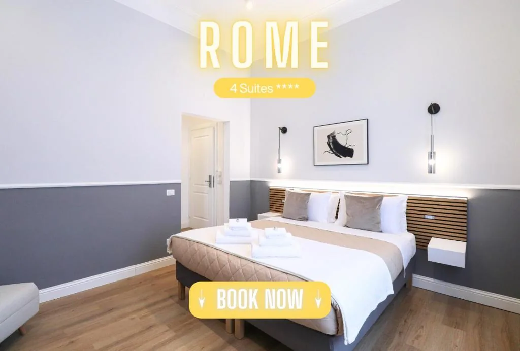 St Peter & Vatican Luxury Suites – Boutique Suites in Rome Centre & Vatican – AC, Wifi & Metro 5 min