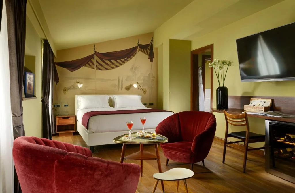Suite with Balcony — Hotel De’ Ricci – Small Luxury Hotels of the World