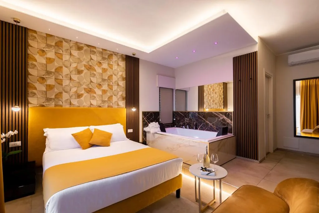 Suite with Jacuzzi Bathtub — AlbaDea Suites&Jacuzzi