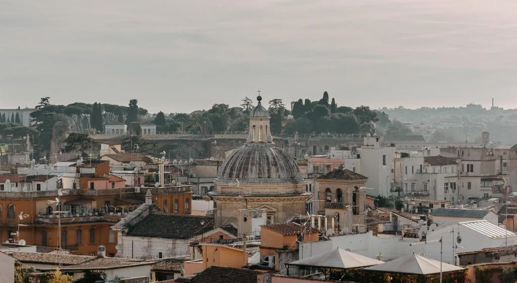 Suite con Vista Città — Casa Monti Roma