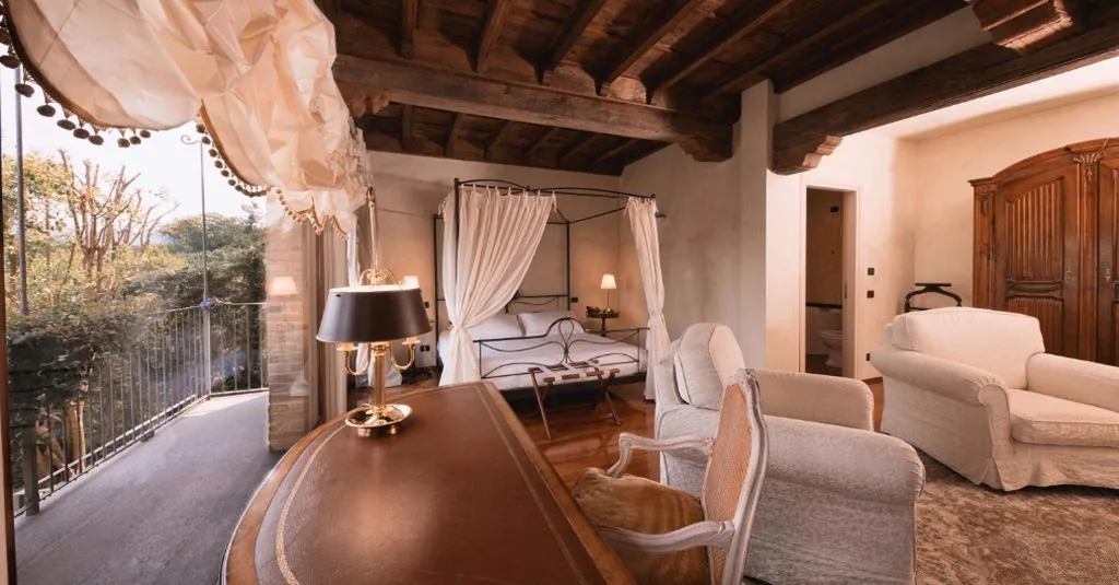 Suite con Vista Giardino — Hotel Casa Pavesi