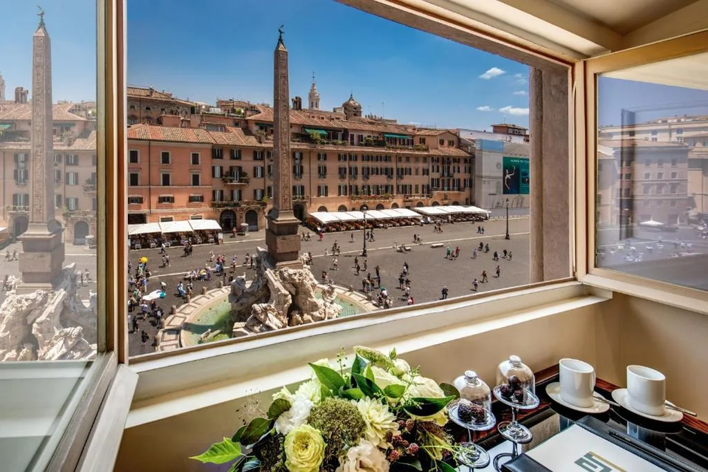 Suite Deluxe con Vista — Eitch Borromini Palazzo Pamphilj