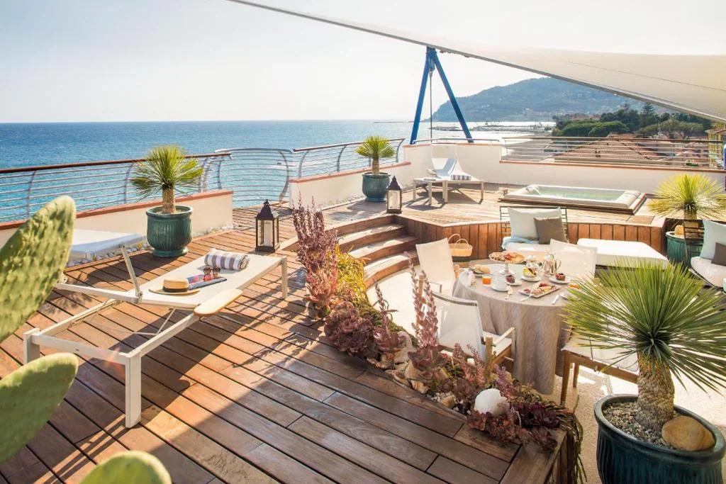 Suite Presidenziale con Terrazza e Vista Mare — Grand Hotel Diana Majestic