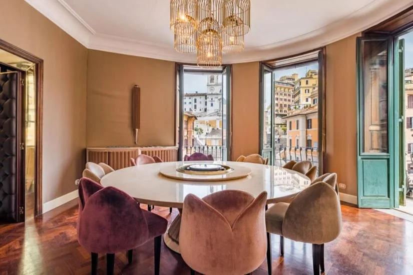The Club Apartment with View and Balcony — The Inn at the Spanish Steps Luxury Collection – The Club Condotti 91