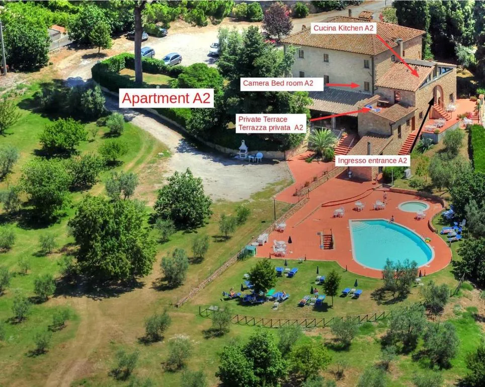 Apartment with Pool View — Hotel Residence Villa Rioddi