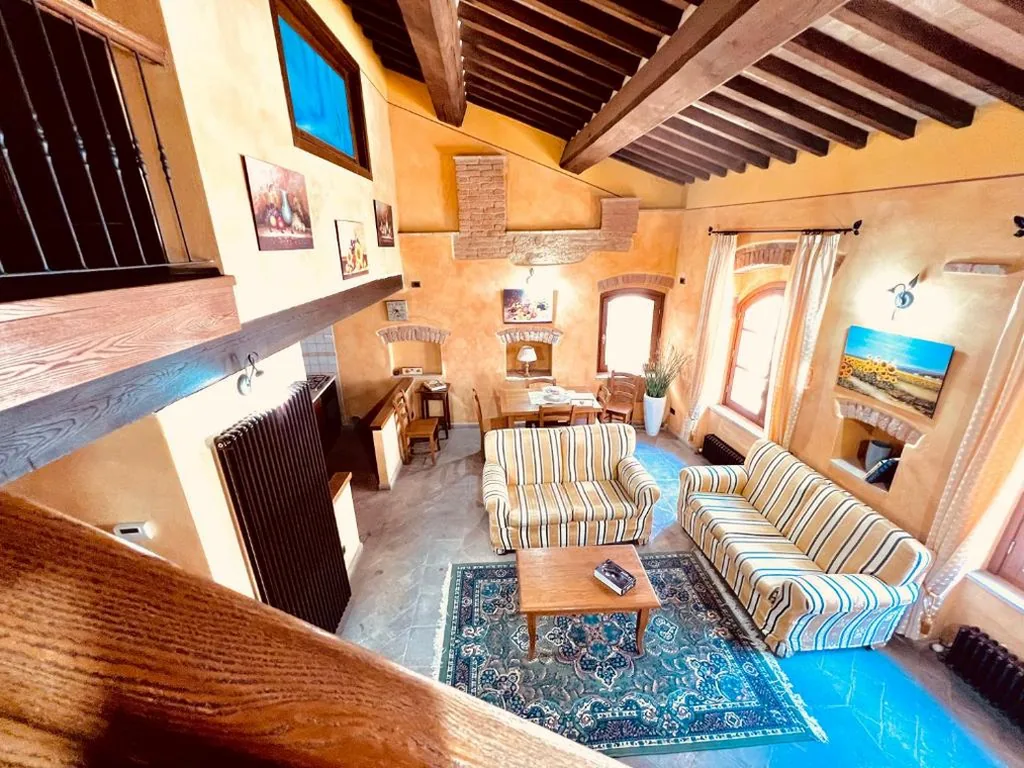 Appartamento Familiare con 2 Camere da Letto e Vista — Montepulciano For You