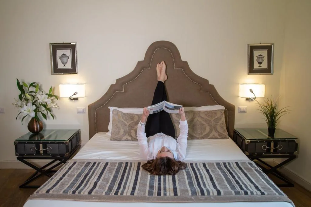 Camera Deluxe con Vista Monumento — Boutique Hotel del Corso