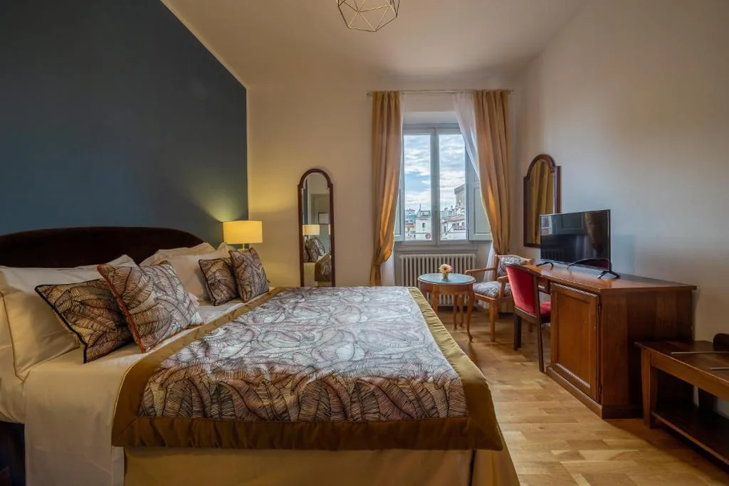 Camera Deluxe Matrimoniale/Doppia con Letti Singoli con Vista Città — Hotel Villani