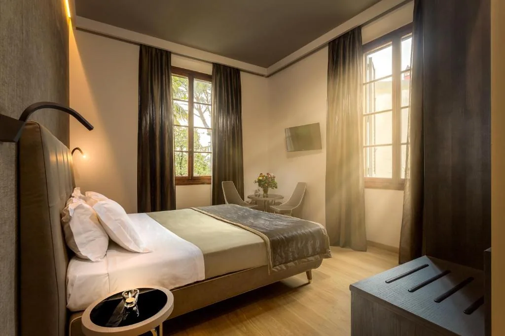 Deluxe Double or Twin Room with Garden View — Soggiorno Campos