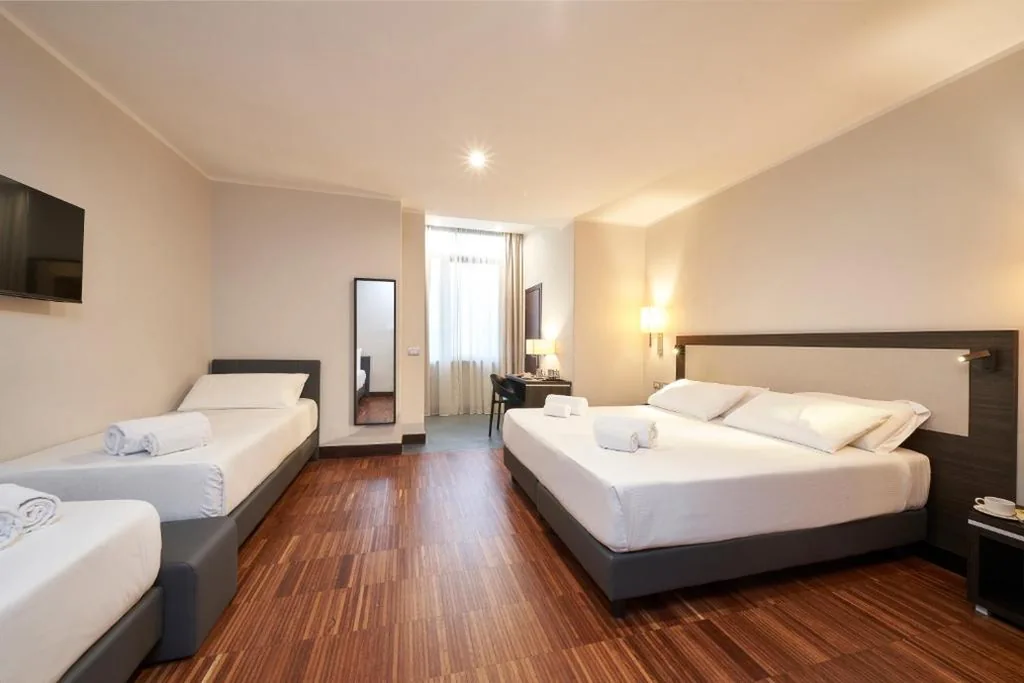 Camera Executive Matrimoniale/Doppia con Letti singoli — Hotel Leonardo da Vinci