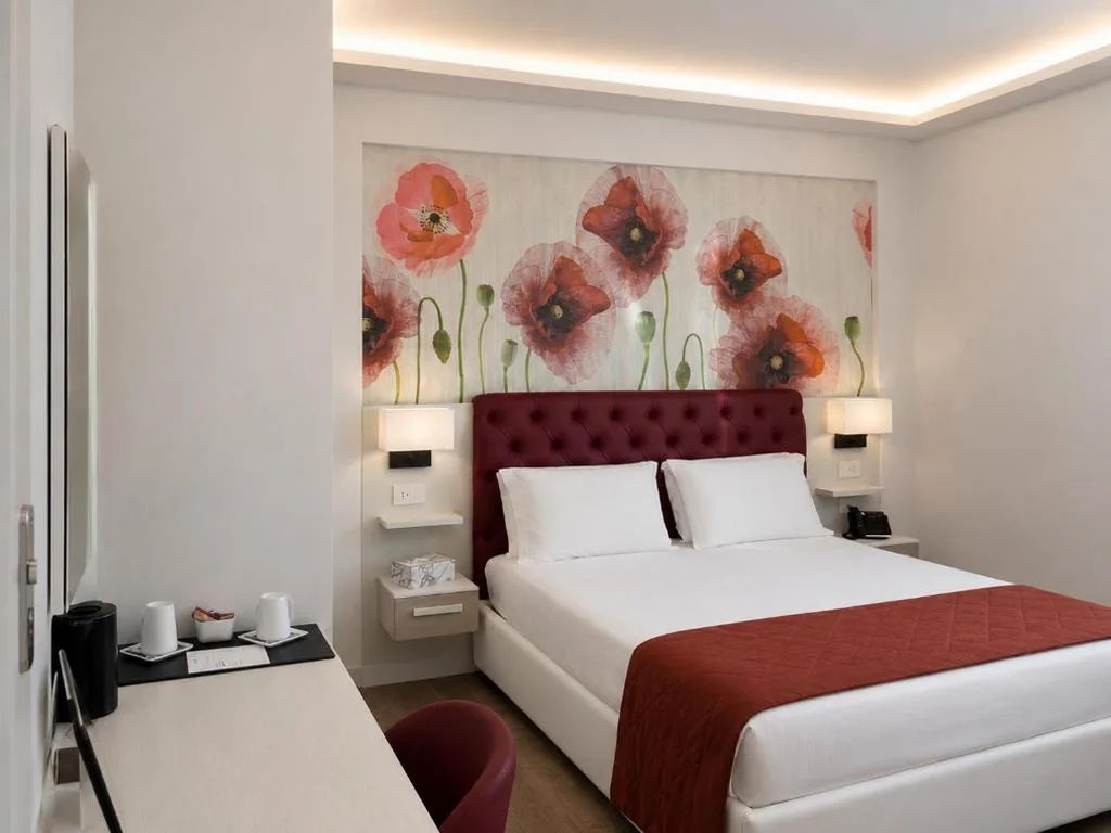Camera King con Doccia con Accesso per Sedie a Rotelle - Accesso Disabili — Petit Hotel