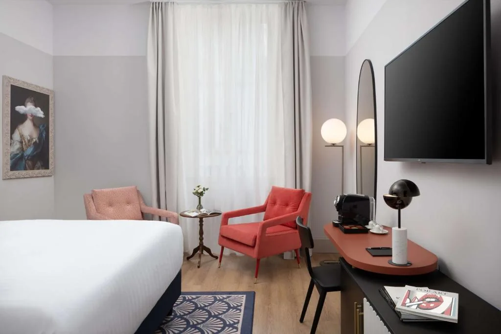 Camera King Deluxe — Anglo American Hotel Florence, Curio Collection By Hilton