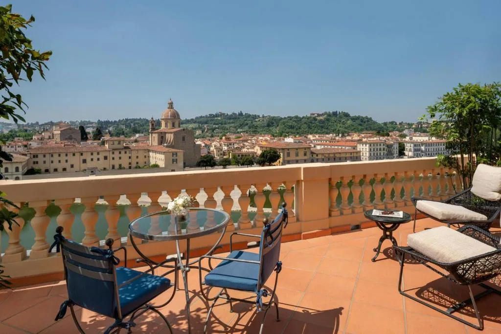 Camera King Penthouse con Terrazza — The Excelsior, a Luxury Collection Hotel, Florence