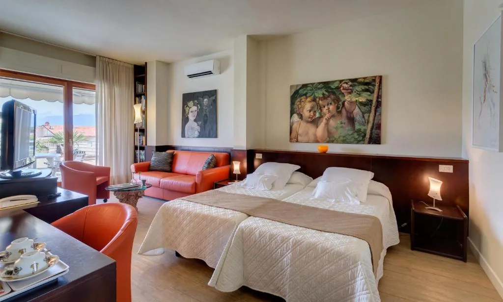 Camera Luxury Matrimoniale/Doppia con Letti Singoli — Hotel Bacco