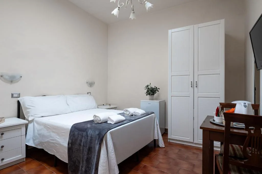 Basic Double Room with External Private Bathroom — Guesthouse Bel Duomo