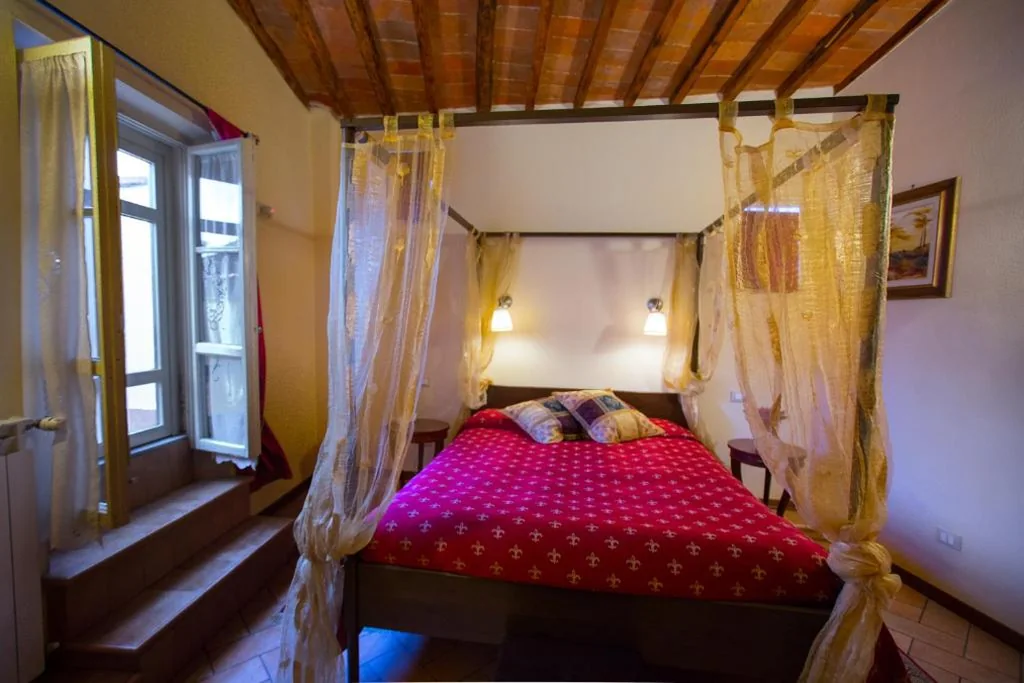 Camera Matrimoniale Comfort con Balcone — Bed & Breakfast Il Bargello