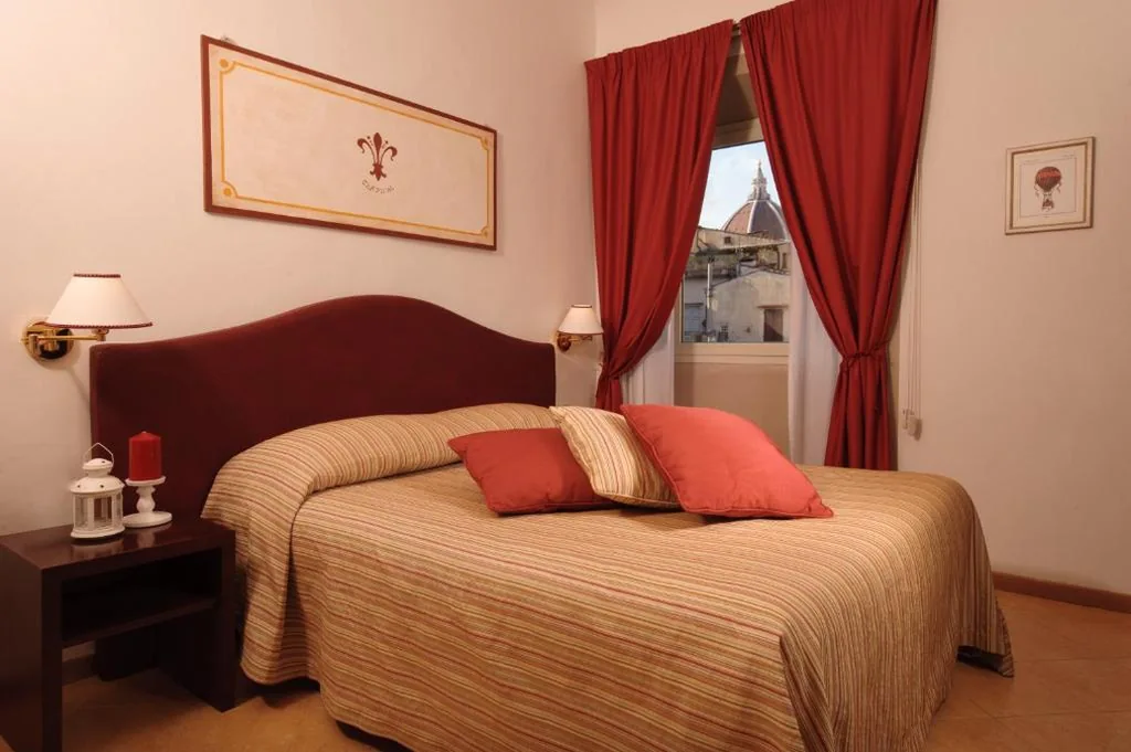 Comfort Double Room — Hotel Cardinal of Florence – recommended for ages 25 to 55