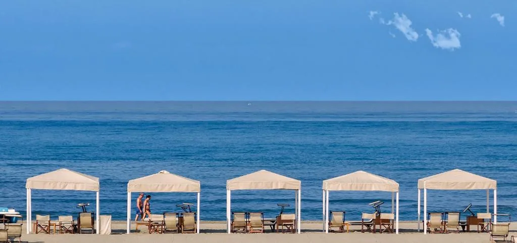 Camera Matrimoniale con Accesso Spa e Spiaggia — Hotel Verdemare