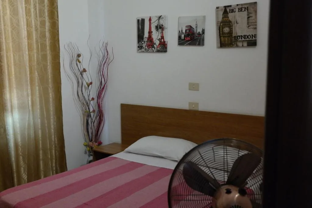 Camera Matrimoniale con Bagno in Comune — Hotel Houston Livorno – Struttura Esclusivamente Turistica – Not for Business or Workers