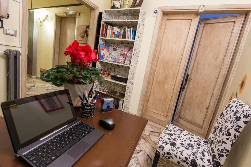 Double Room with External Private Bathroom — Soggiorno Fortezza Fiorentina
