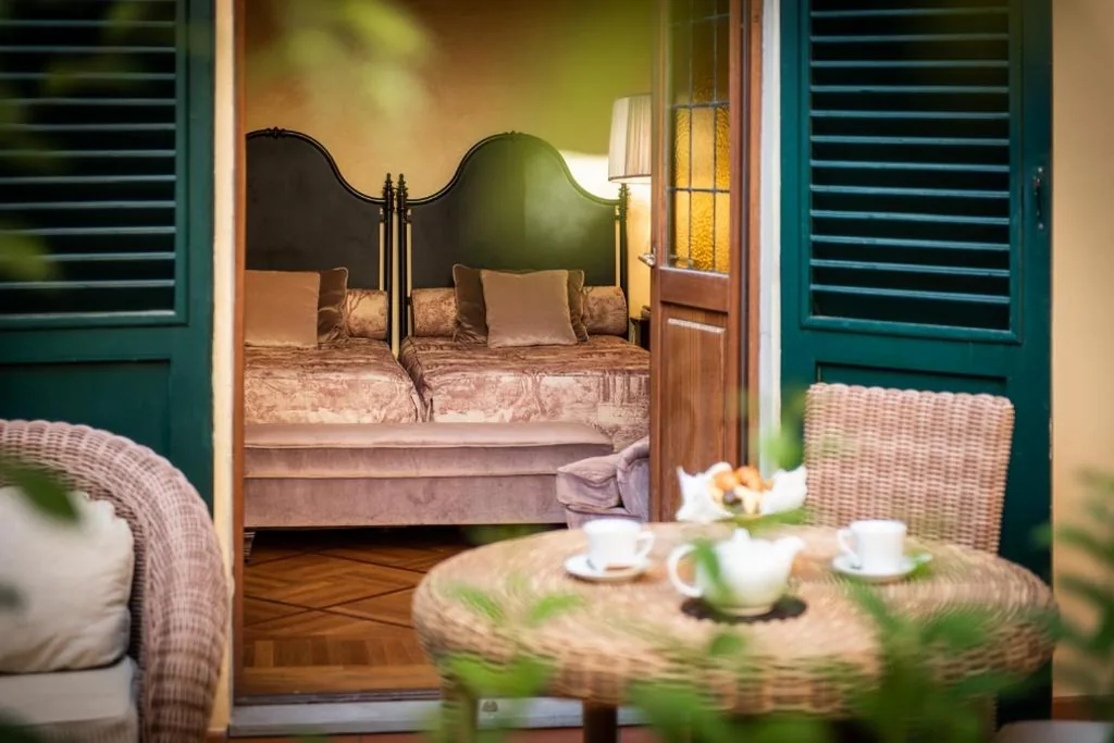 Double Room with Patio — Grand Hotel Baglioni