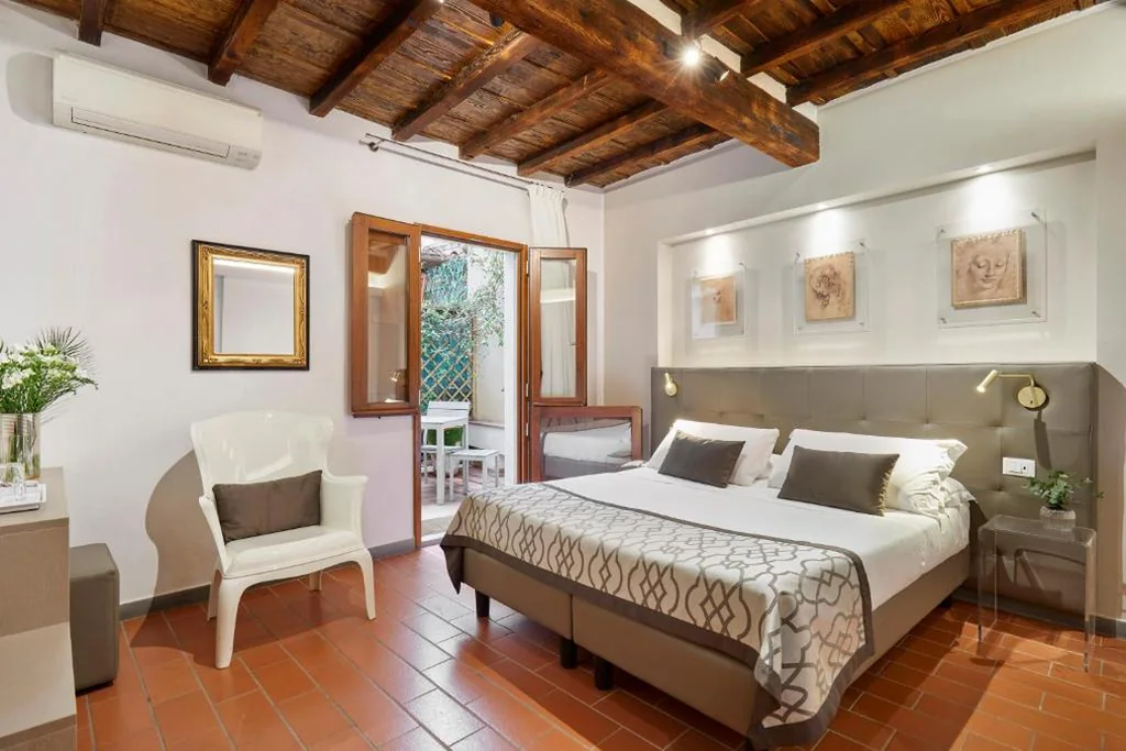 Double Room with Patio — Sette Angeli Rooms