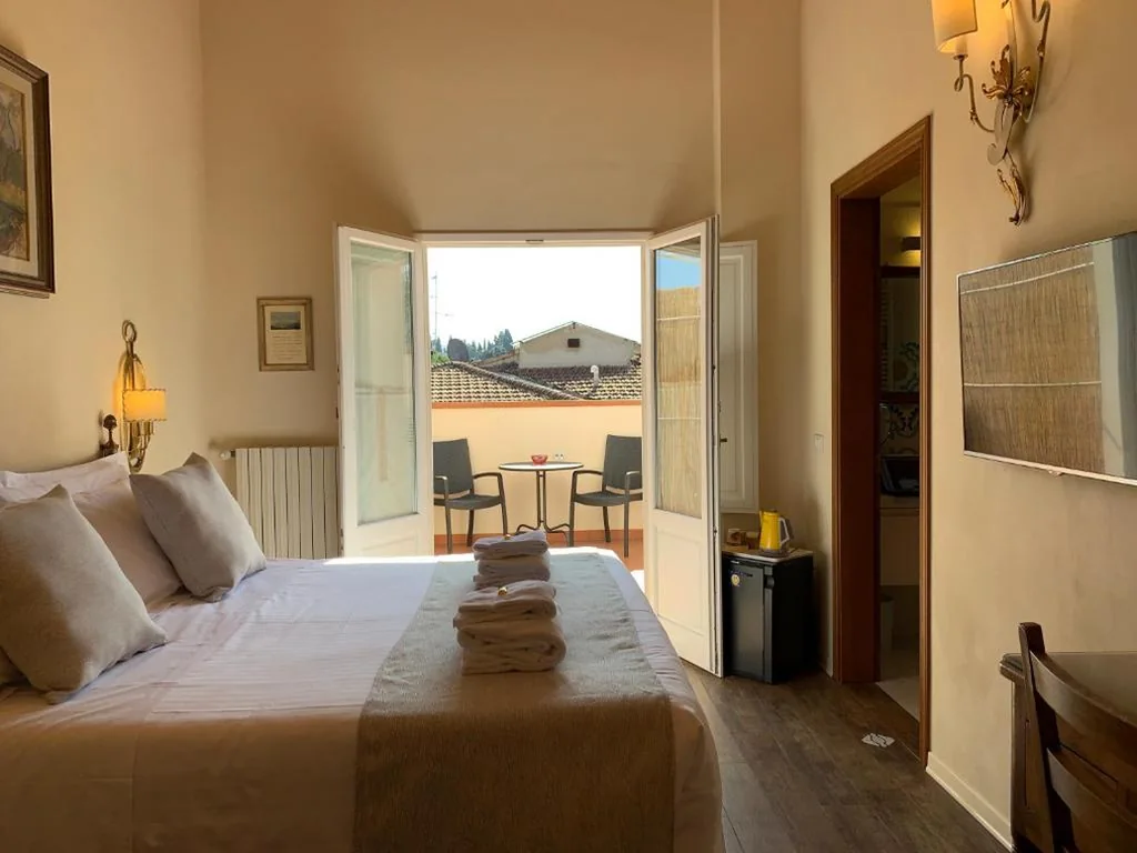 Double Room with Terrace — Hotel David