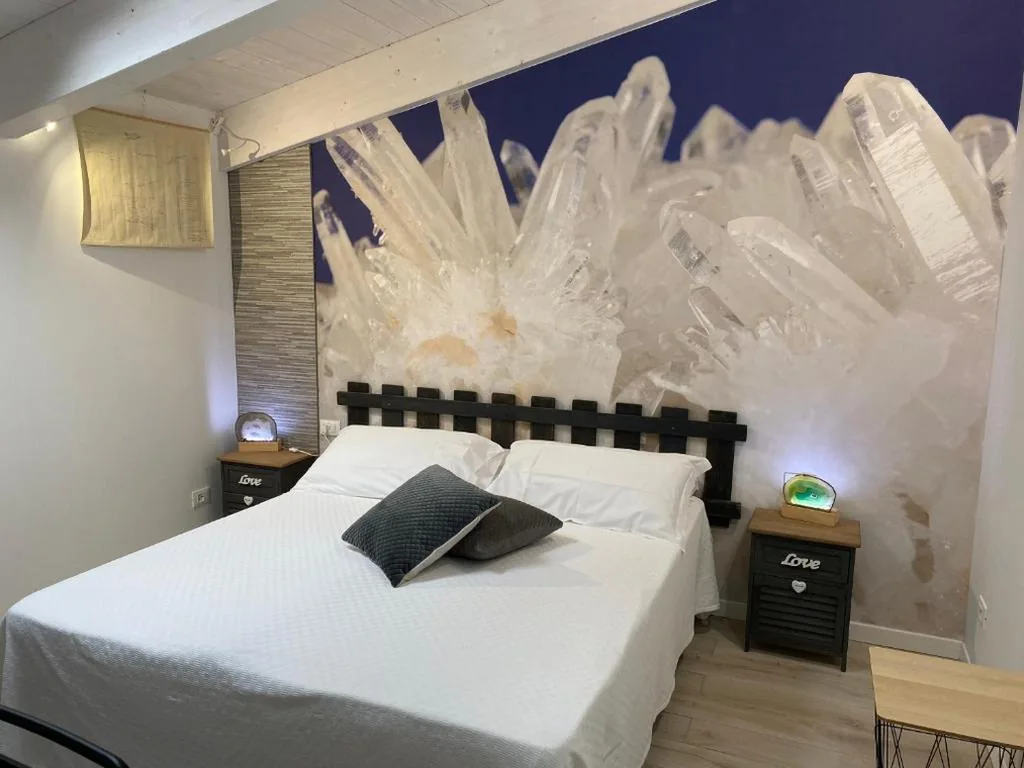 Camera Matrimoniale/Doppia con Letti Singoli con Bagno Privato — Acquamarina b&b