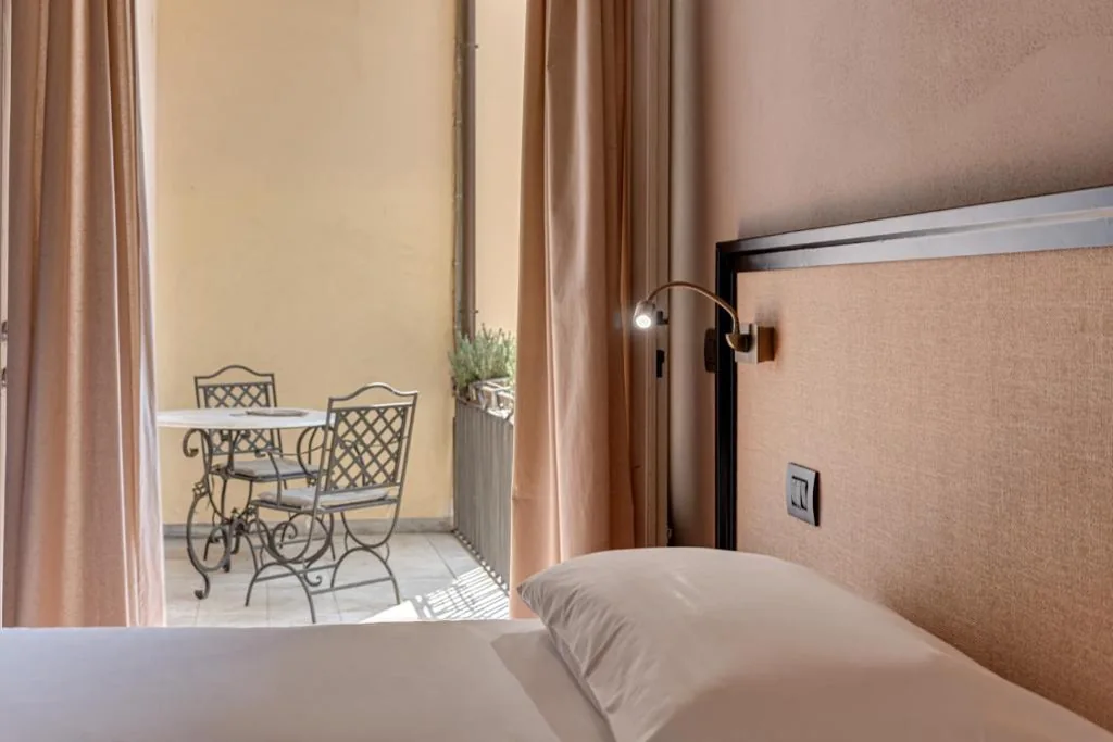 Camera Matrimoniale/Doppia con Letti Singoli con Terrazza — B&b L’ Orangerie