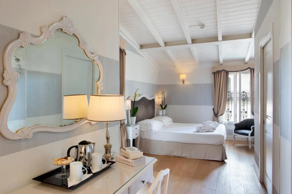 Camera Matrimoniale/Doppia con Letti Singoli con Terrazza — Hotel Rapallo