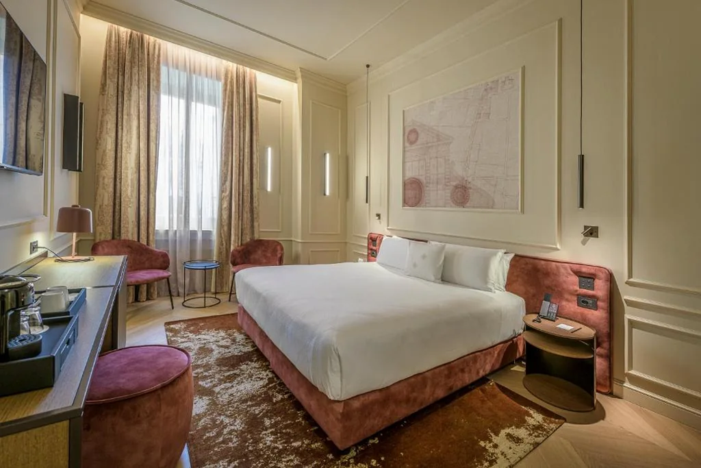 Camera Matrimoniale/Doppia con Letti Singoli con Vista — Palazzo Montebello