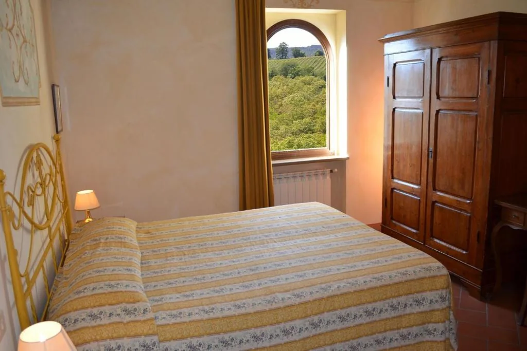 Camera Matrimoniale/Doppia con Letti Singoli con Vista — Rocca degli Olivi