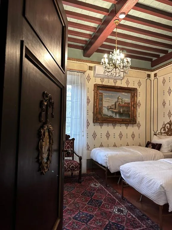 Camera Matrimoniale/Doppia con Letti Singoli con Vista Giardino — Villa Amore Tuscany