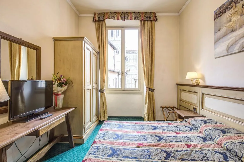 Camera Matrimoniale/Doppia con Letti Singoli — Hotel De Lanzi