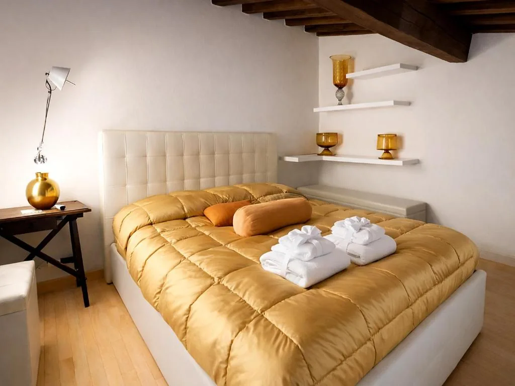 Camera Matrimoniale/Doppia con Letti Singoli — La Corte Del Re Suite & Rooms Arezzo