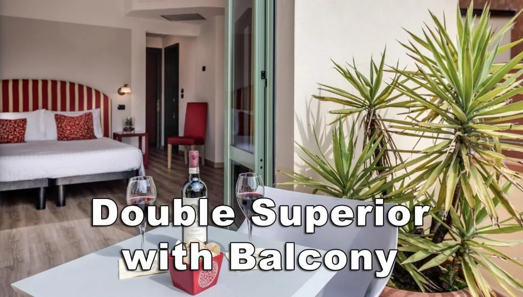 Superior Double Room with Balcony — Hotel Da Vinci