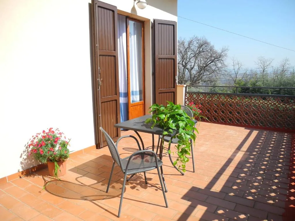 Superior Double Room with Balcony — Hotel Le Renaie