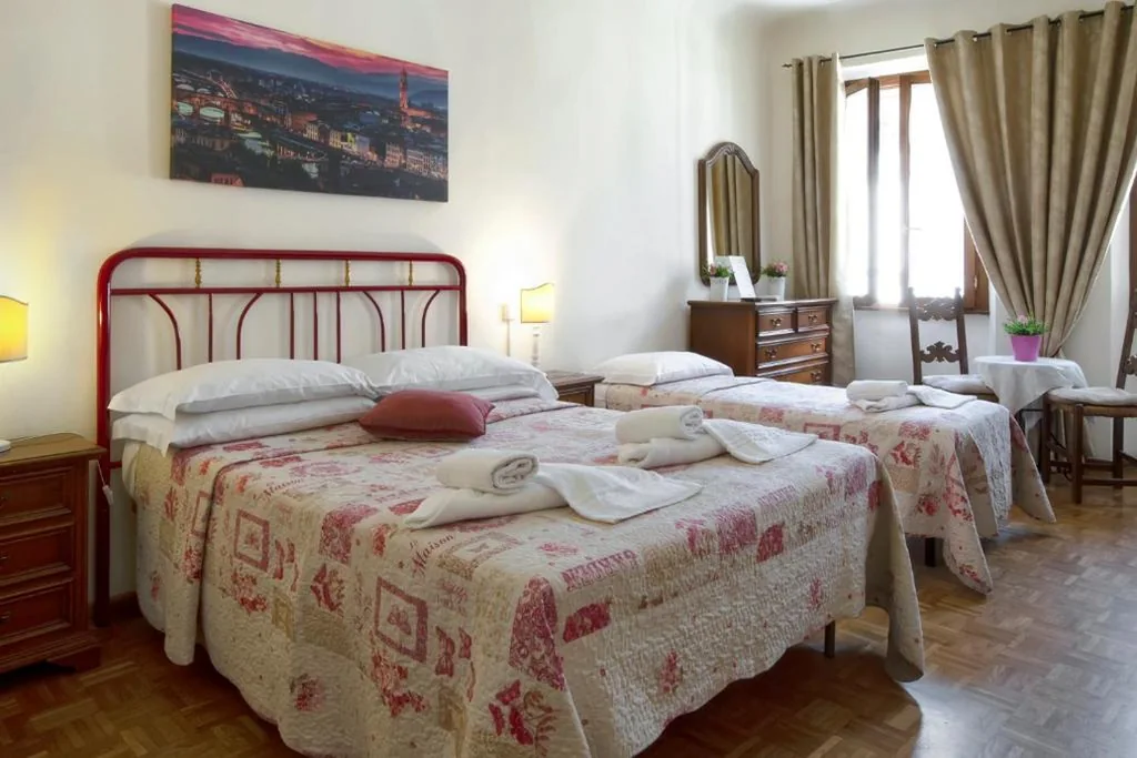 Quadruple Room with External Private Bathroom — Guesthouse Bel Duomo