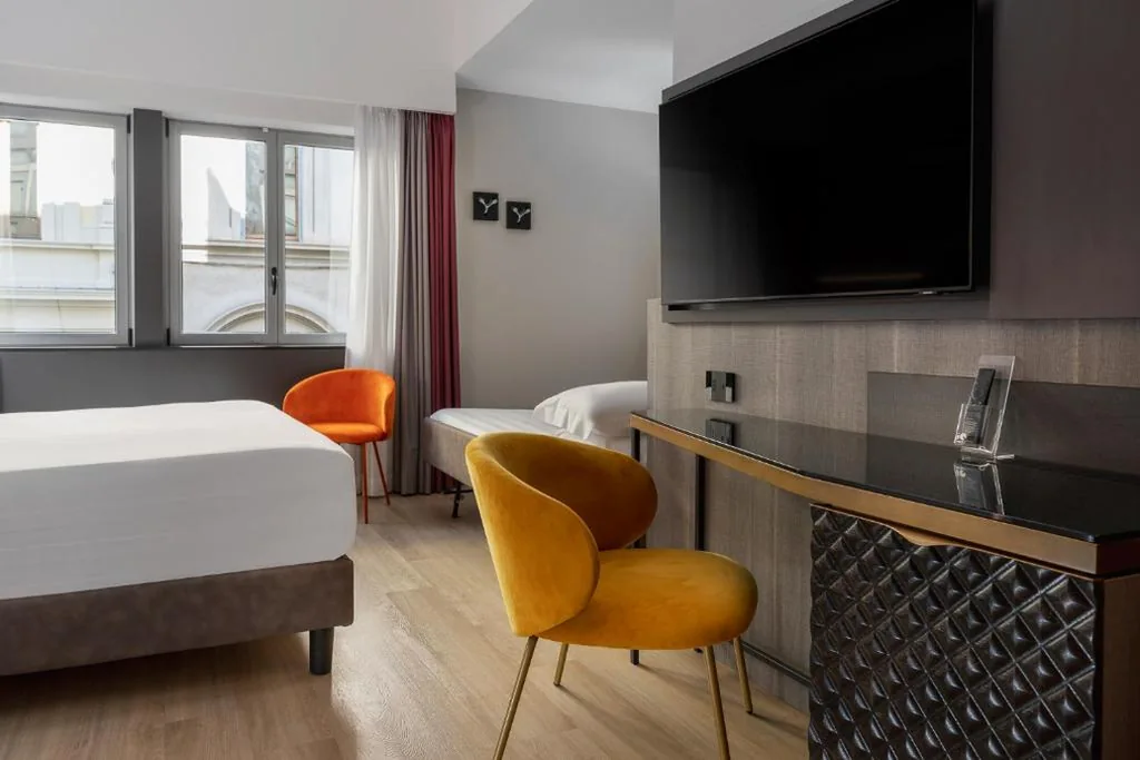 Camera Quadrupla Economy — iQ Hotel Firenze