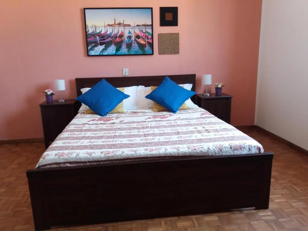 Queen Room with Shared Bathroom — Near To Pisa Airport Guest-House