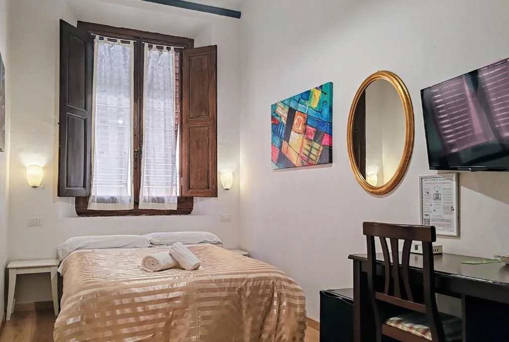 Single Room with External Private Bathroom — Residenza Martin