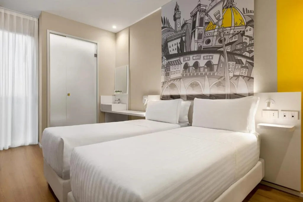 Camera Standard con 2 Letti Singoli - Non Fumatori — Wyndham Garden Florence