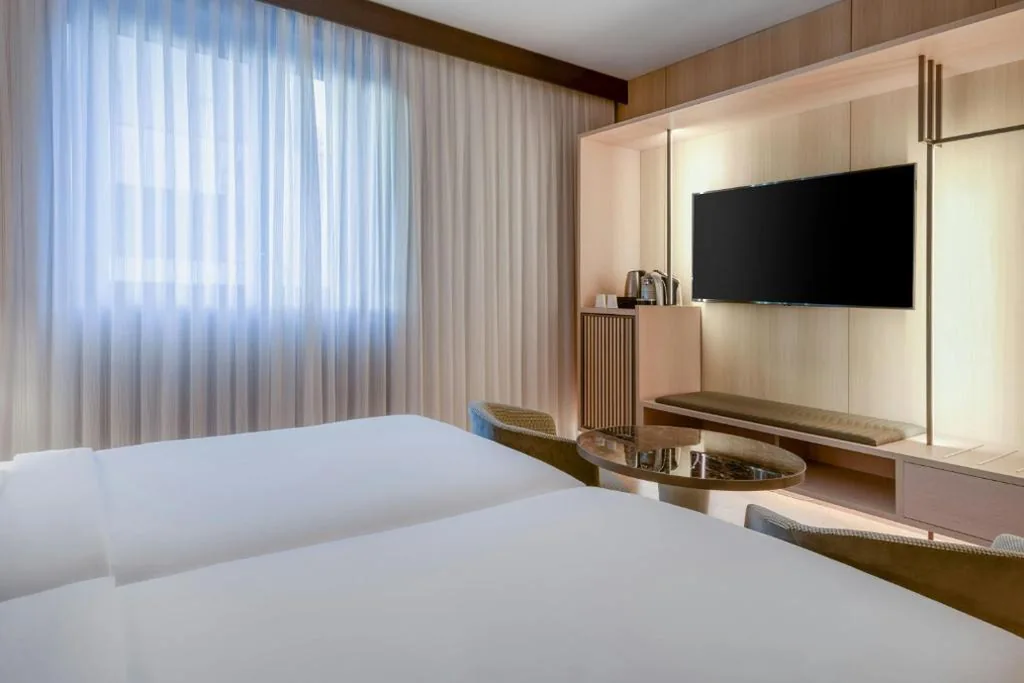 Superior Twin Room — AC Hotel Firenze by Marriott
