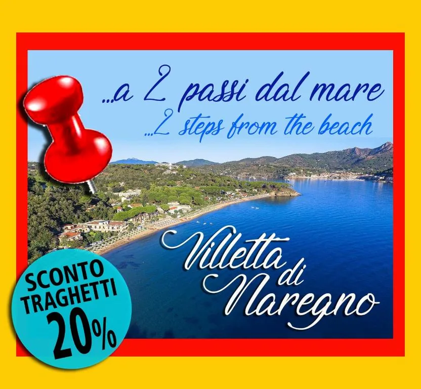 Graziosa Villetta di Naregno a 400 mt dal mare, bel giardino, posto auto e aria condizionata