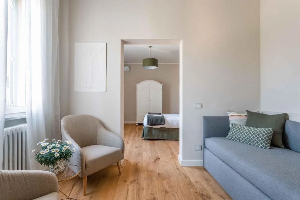 Junior Suite with Garden View — Villa Borgovecchio B&B