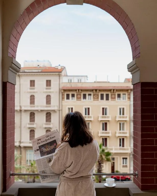 Junior Suite with Side Sea View — Hotel Residence Esplanade